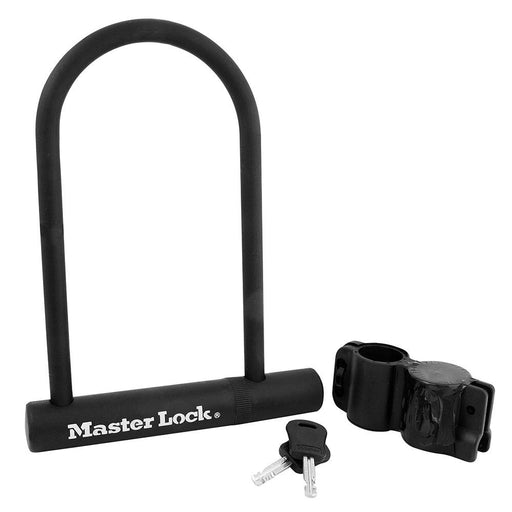 Master Lock 8170D (15cm) Hardened Steel U-Lock with (20cm) Shackle Clearance 6-1/8in 8in Wide-Keyed-Master Lock-8170D-HodgeProducts.com