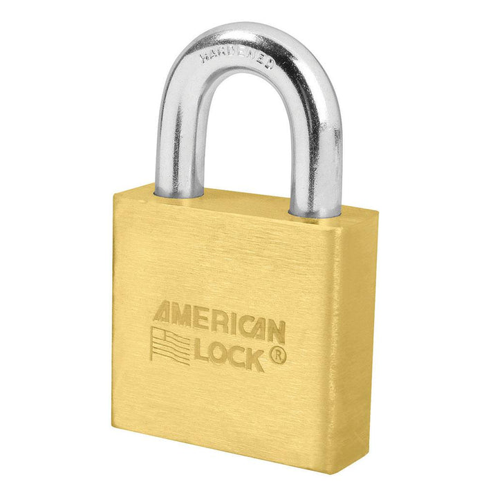 American Lock A6570 Solid Brass 6-Padlock 2in (51mm) Wide-Keyed-American Lock-A6570KA-HodgeProducts.com