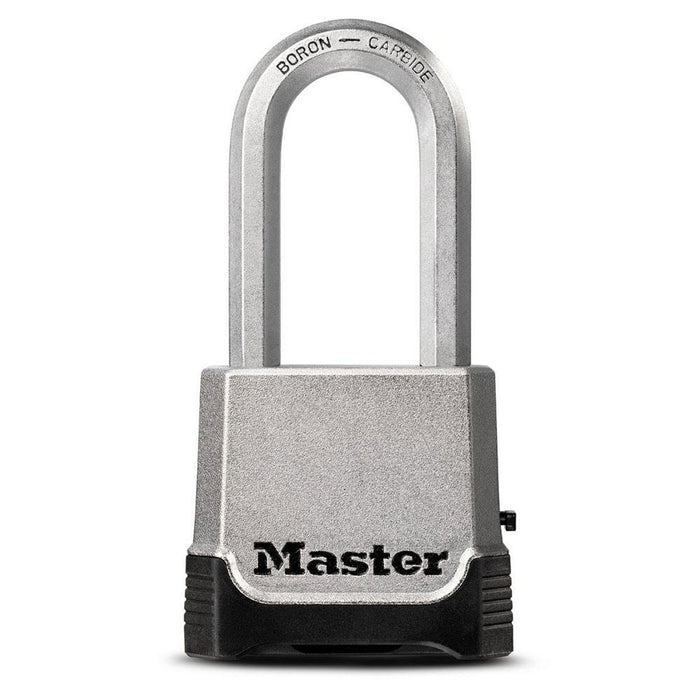 Master Lock M176XD 2in (51mm) Wide Magnum® Zinc Die-Cast Body Padlock ; Set Your Own Combination-Master Lock-M176XDLH-HodgeProducts.com