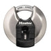 Master Lock M40XDHC 2-3/4in (70mm) Wide Magnum® Stainless Steel Discus Padlock with Shrouded Shackle-Master Lock-M40XDHC-HodgeProducts.com