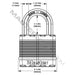 Master Lock M15XD 2-1/2in (64mm) Wide Magnum® Laminated Steel Padlock-Master Lock-M15XDLF-HodgeProducts.com