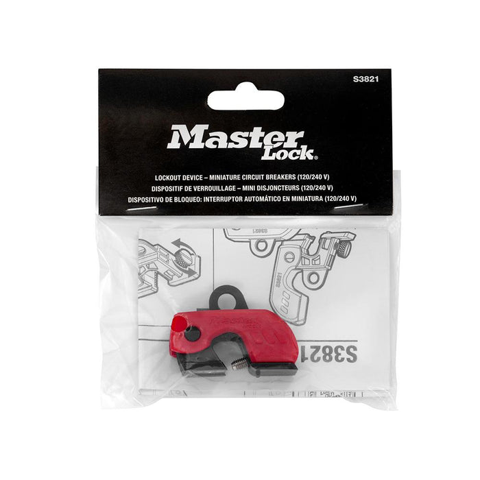 Master Lock S3821 Grip Tight™ Plus Circuit Breaker Lockout Device – Miniature Circuit Breakers (120/240 V)-Other Security Device-Master Lock-S3821-HodgeProducts.com