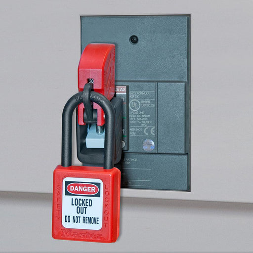Master Lock S3822 Grip Tight™ Plus Circuit Breaker Lockout Device – Molded Case Circuit Breakers (480/600 V)-Other Security Device-Master Lock-S3822-HodgeProducts.com
