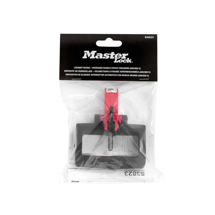 Master Lock S3823 Grip Tight™ Plus Circuit Breaker Lockout Device – Oversized Handle Circuit Breakers (480/600 V)-Other Security Device-Master Lock-S3823-HodgeProducts.com