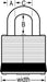 Master Lock 7D Laminated Steel Padlock 1-1/8in (29mm) Wide-Keyed-Master Lock-7D-HodgeProducts.com
