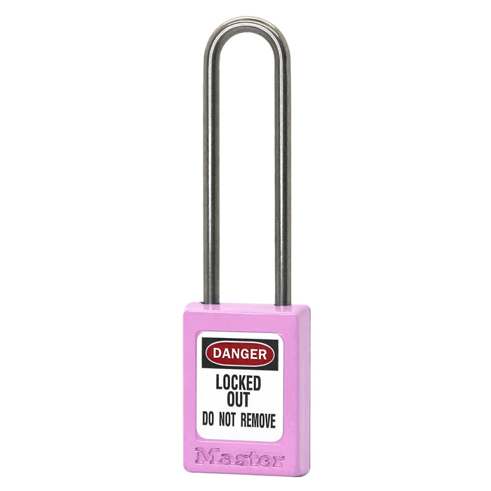 Master Lock S31LT Global Zenex™ Thermoplastic Safety Padlock 1-3/8in (35mm) Wide with 3in (76mm) Shackle, Key Retaining