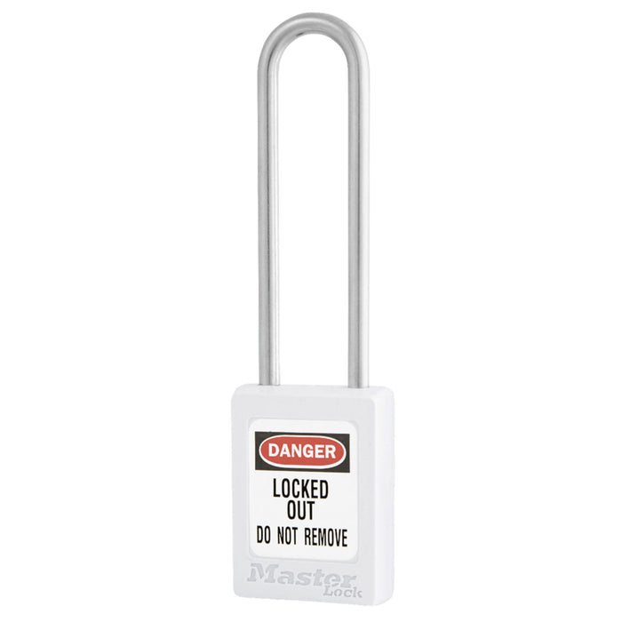 Master Lock S31LT Global Zenex™ Thermoplastic Safety Padlock 1-3/8in (35mm) Wide with 3in (76mm) Shackle, Key Retaining