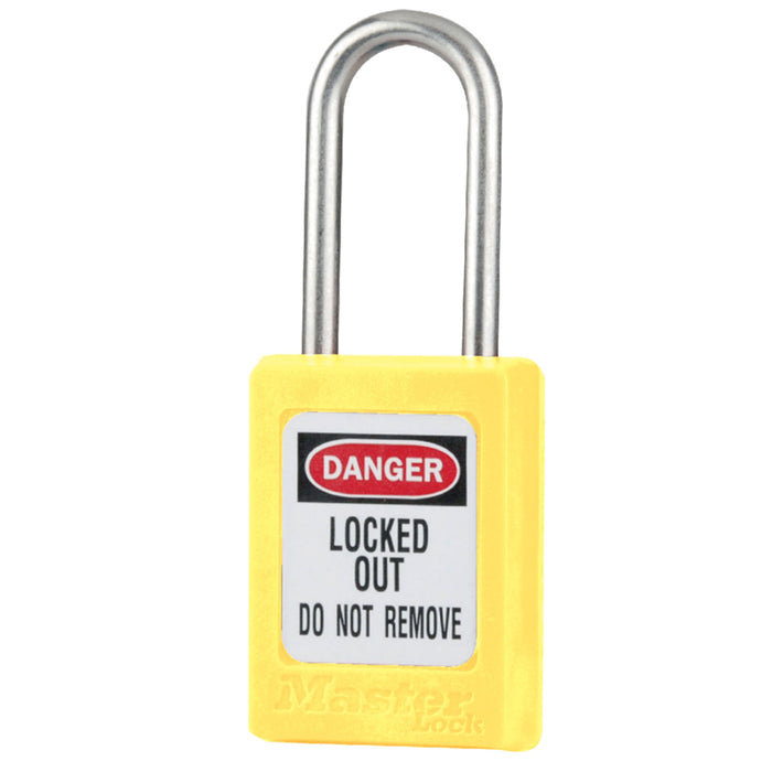 Master Lock S33 Global Zenex™ Thermoplastic Safety Padlock 1-3/8in (35mm) Wide, Non-Key Retaining