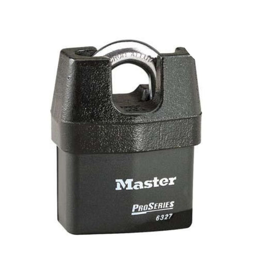 Master Lock 6327 ProSeries® Shrouded Laminated Steel Rekeyable Padlock 2-5/8in (67mm) Wide-Keyed-Master Lock-Keyed Alike-3/4in (19mm)-6327KA-HodgeProducts.com