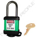Master Lock 410COV Padlock with Plastic Cover 1-1/2in (38mm) wide-Master Lock-Master Keyed-1-1/2in-410MKGRNCOV-HodgeProducts.com